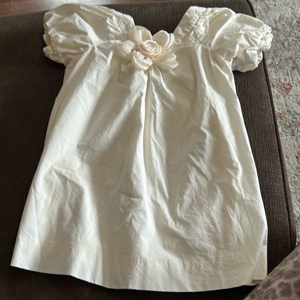 ZARA little girl dress. Size 2/3 cream